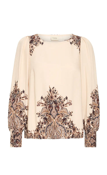 Dara blouse 3 - pumicestone paisley