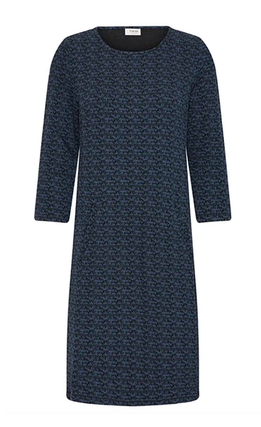 Lelani dress 1 - navy/black multi