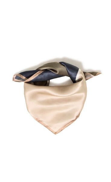 Silla silk scarf - olive mix
