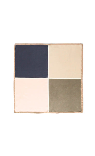 Silla silk scarf - olive mix