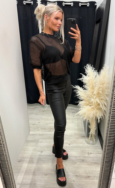 Camryn tee - black