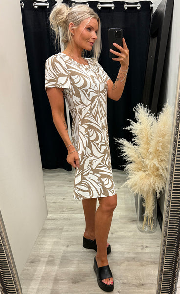 FRANSA Seen dress 1 - floral reverie mountain trail