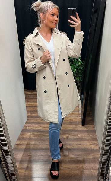 Samira trench coat - beige