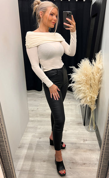 Aubrey top - cream