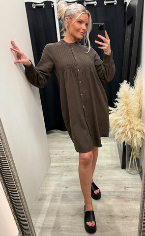 Carrie dress - brown