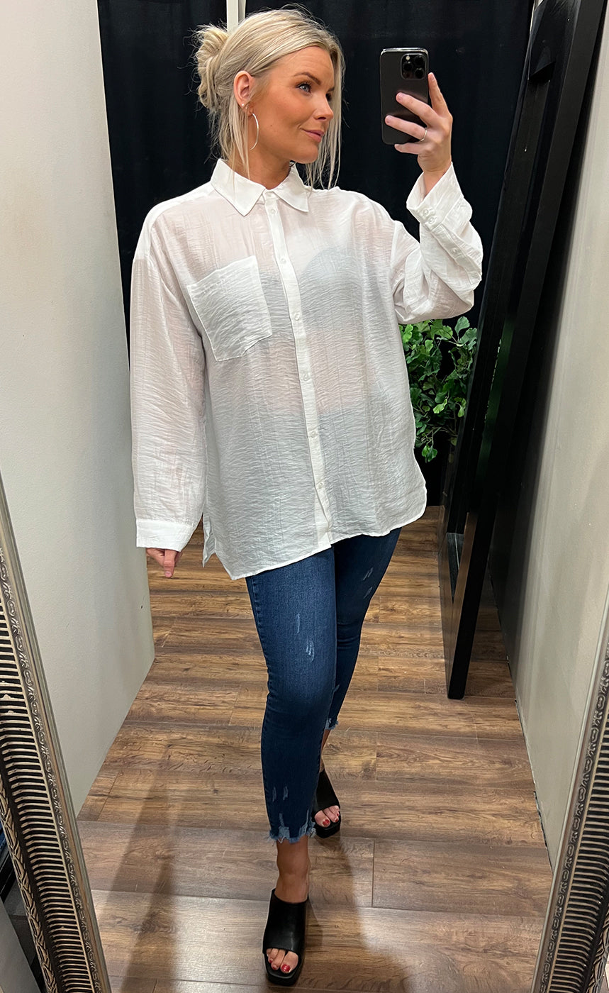 Chris shirt - snow white