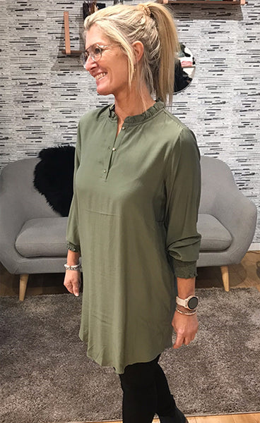 Laura blússa - green