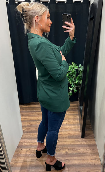 Vagna blazer - hunter green