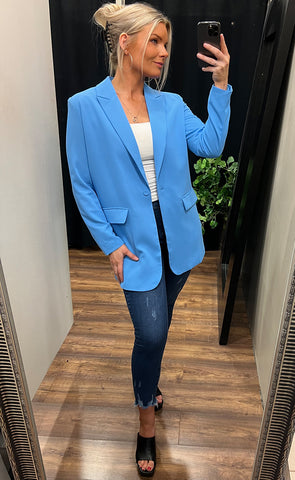 Vagna blazer - azure blue