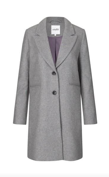 Petrine kápa - light grey melange