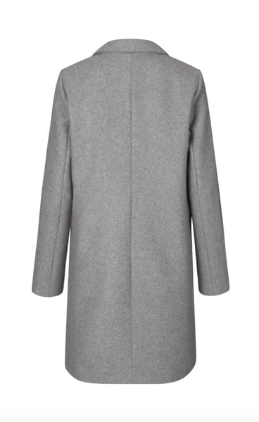 Petrine kápa - light grey melange