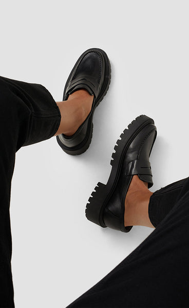 Mokkasínur 12932 - black