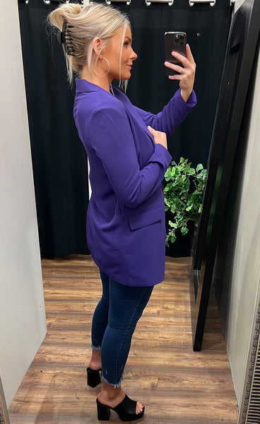 Vagna blazer - purple