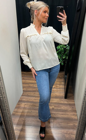 Abby blouse - creme