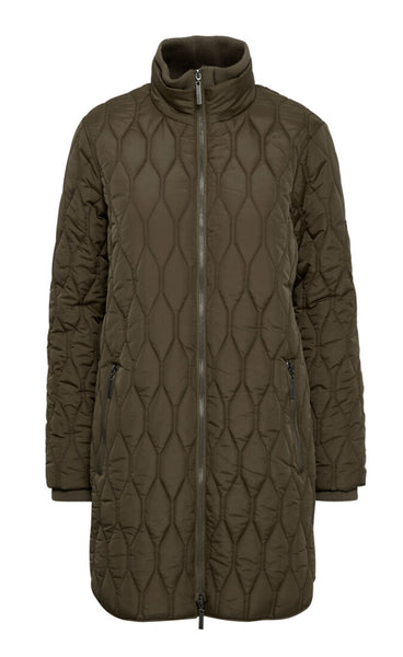 Quilt jacket - hedge green