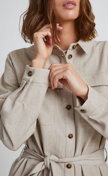 Famira jacket - oxford tan