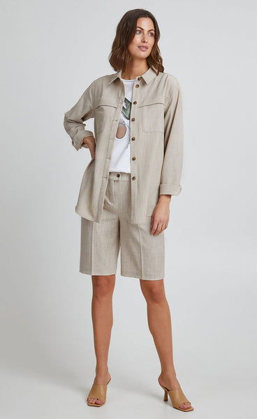 Famira jacket - oxford tan