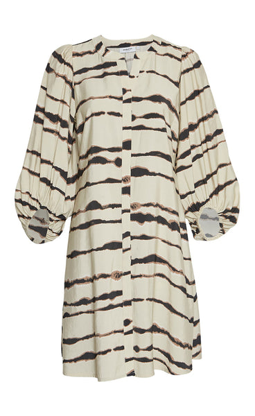 Florella dress - pelican stroke