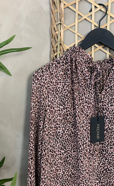 Laura blússa - leopard