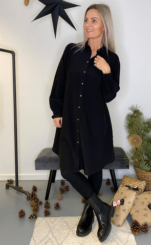 Silje kjóll - svartur