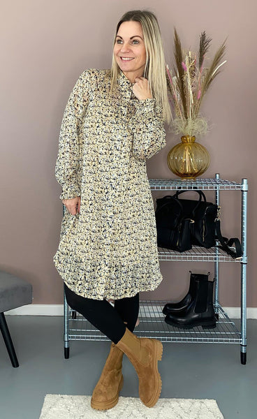 Silje kjóll - yellow