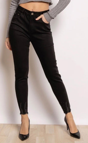 Teygju gallabuxur 6343 - PLUS