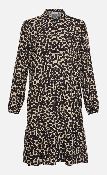 Bahira jalina skyrtukjóll - semolina dot