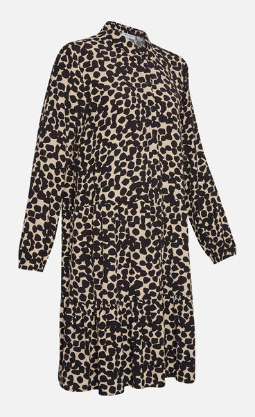 Bahira jalina skyrtukjóll - semolina dot