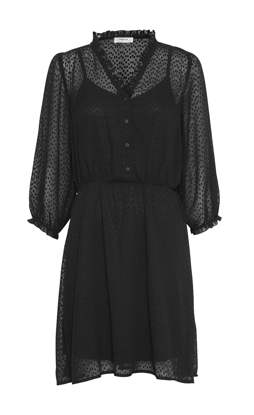 Ayella kjóll - black