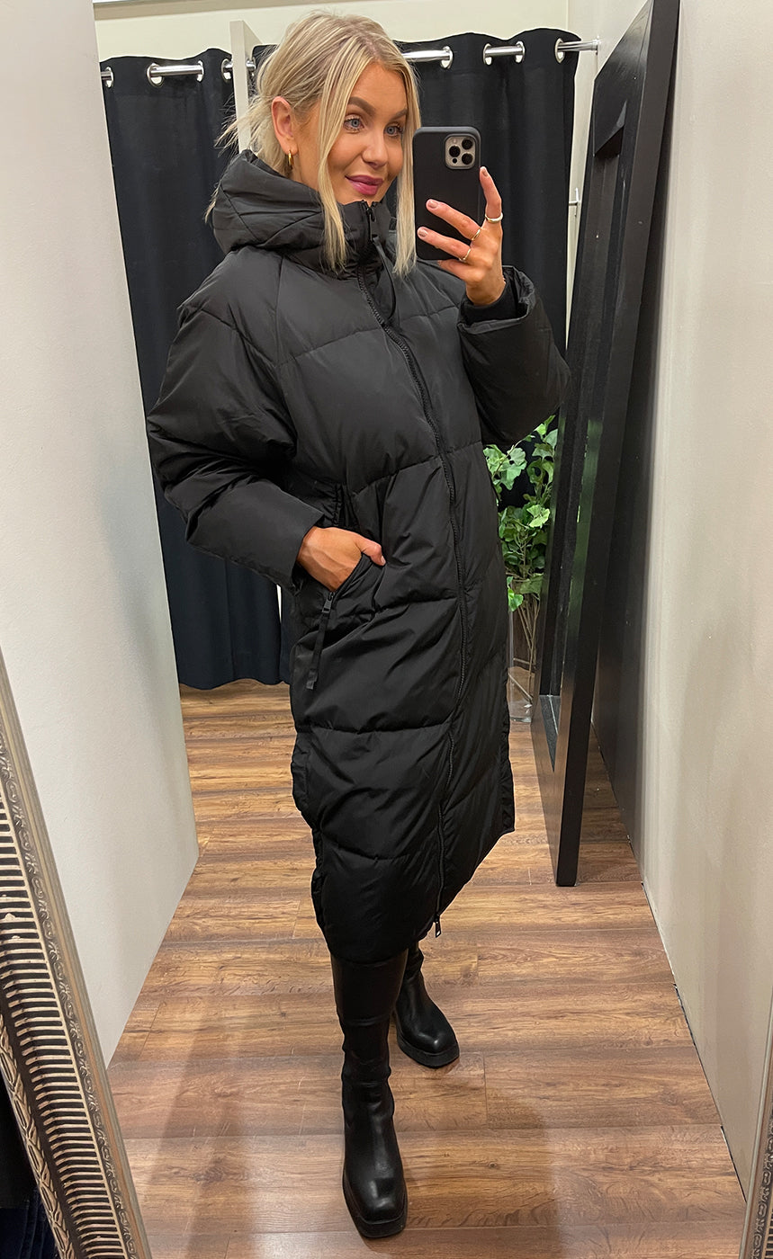 Bunala down jacket - black