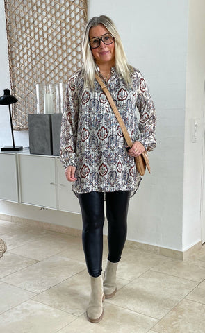 Cecilia blússa - beige