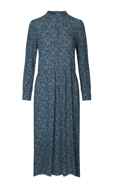 Shazzer kjóll - cassius blue print