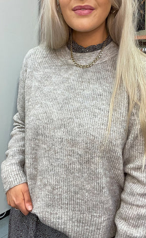 Lasinna peysa - grey sand