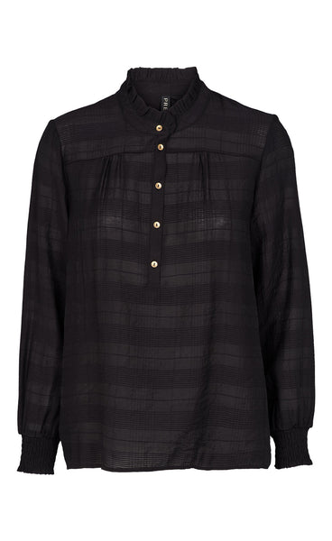 Sidsel blússa - black