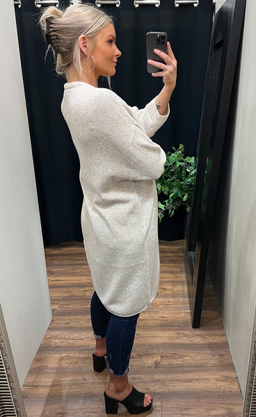 Denise cardigan - oxford melange