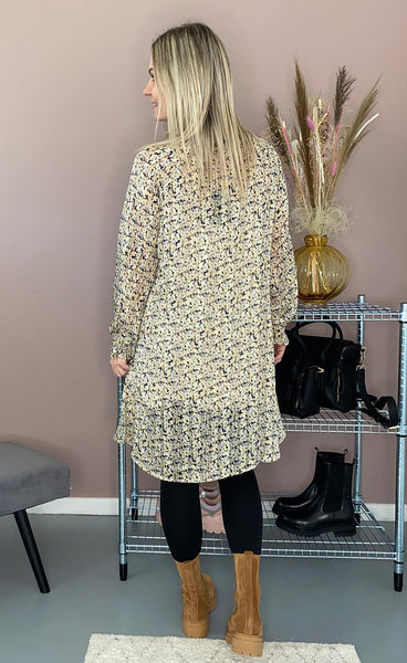 Silje kjóll - yellow