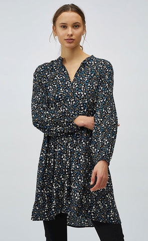 Elula kjóll - antinea blue print