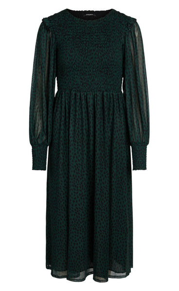 Plox isabella dress - black print