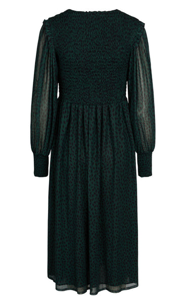Plox isabella dress - black print