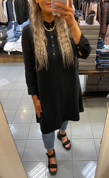 Babette smia kjóll - black