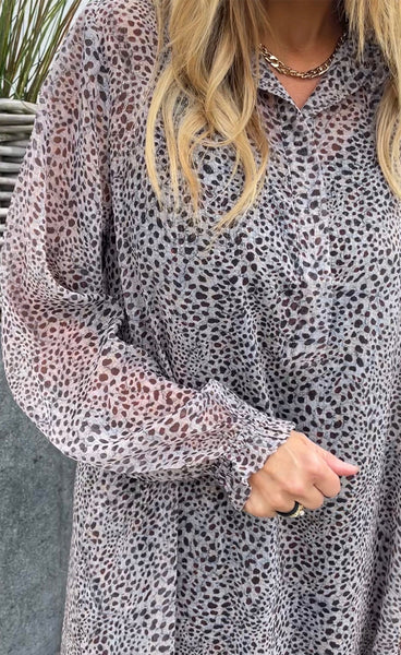 Ella kjóll - chocolate