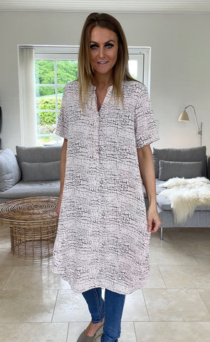 Vigga kjóll - powder