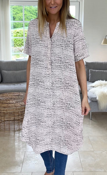 Vigga kjóll - powder