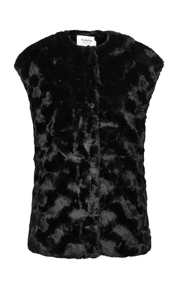 Cavas loðvesti - black