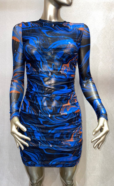 Hailey dress - dark blue