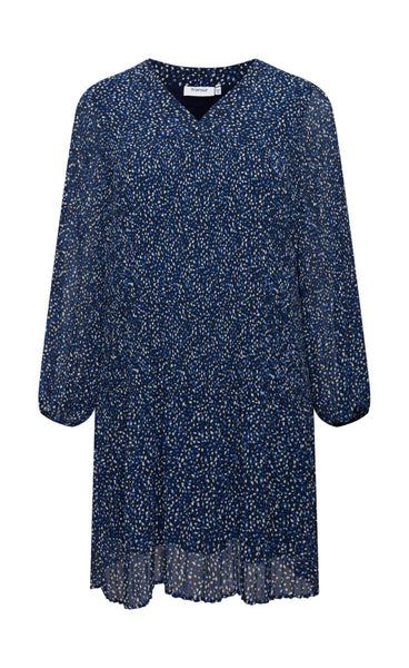 Pavia dress PLUS - navy mix
