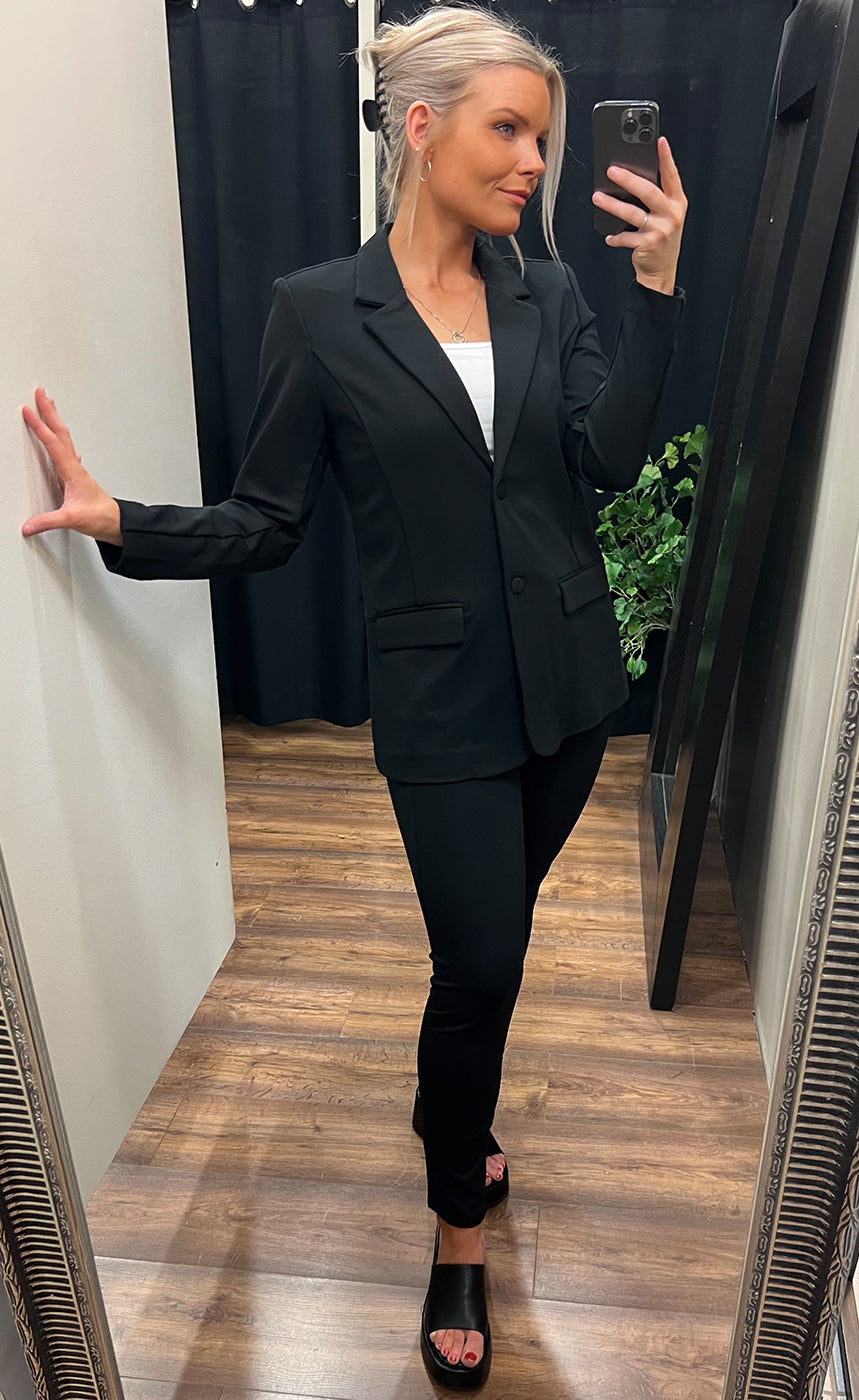 Lano blazer - black