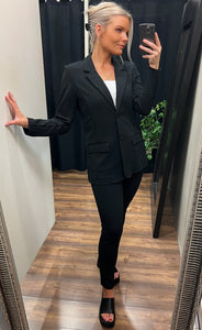 Lano blazer - black