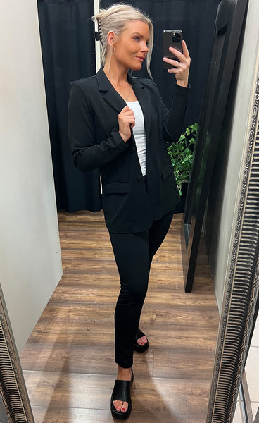 Lano blazer - black