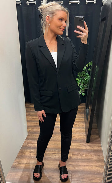 Lano blazer - black